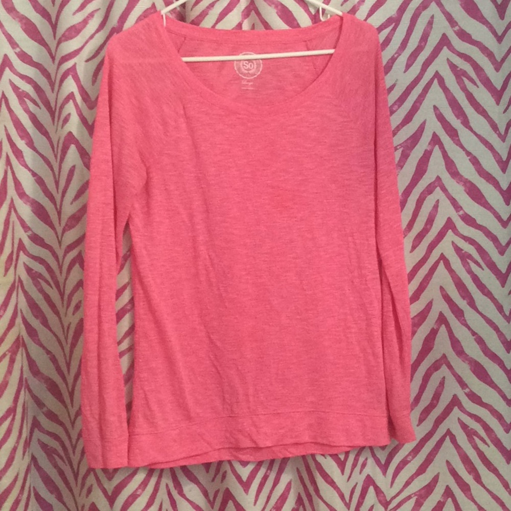 Simple pink shirt